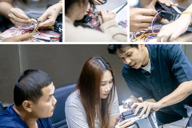 ครูปิง P9 SPEED สอนเทคนิคการเข้าสายไฟและการจิ้มพินหน้ากล่อง ECU ภาคปฏิบัติ