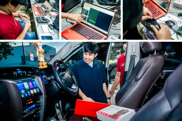 การสอนรีแมพ ภาคปฏิบัติ จูนรถจริงหน้างาน